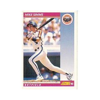 1992 Score #632 Mike Simms Sports Collectibles