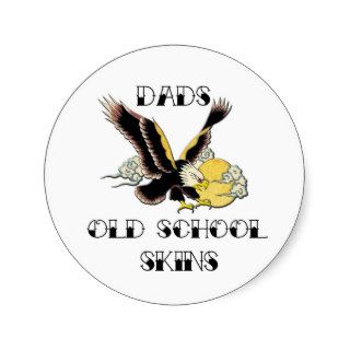 Dads old school Eagle Stickers
