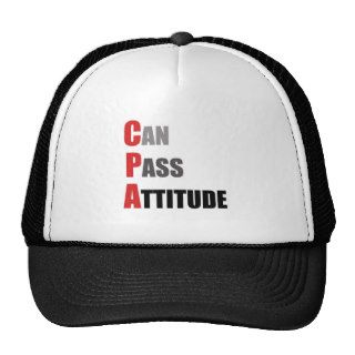 CPA Can Pass Attitude Hat