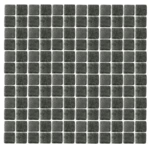 EPOCH Spongez S Black 1412 Mosaic Recycled Glass 12 in. x 12 in. Mesh Mounted Floor & Wall Tile (5 sq. ft.) S BLACK 1412