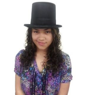 Black Velour Top Hat Costume Headwear And Hats Clothing