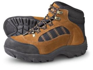 Men's Iron Age Steel Toe Hikers Brown / Black, BRN/BLK, 7.5MW Shoes