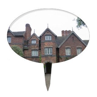 Old Moseley Hall 17th Century English Farmhouse Cake Pick