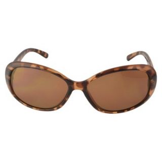 Oval Sunglasses   Brown