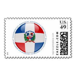 Dominican Republic Bubble Flag Postage