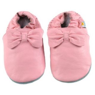 MinistarDesigns by Bobux Bow Baby Shoe   Pink 6 12M