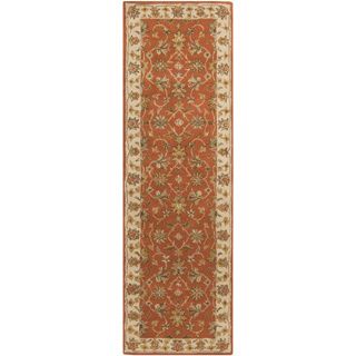 Hand tufted Camelot Collection Wool Rug (26 X 8)