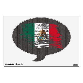 Cool Mexican flag design Wall Sticker