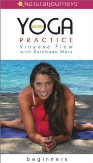 Sacred Yoga Practice with Rainbeau Mars   Vinyasa Flow Beginners [VHS] Rainbeau Mars Movies & TV