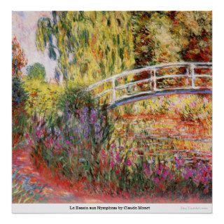 Le Bassin aux Nympheas by Claude Monet Posters