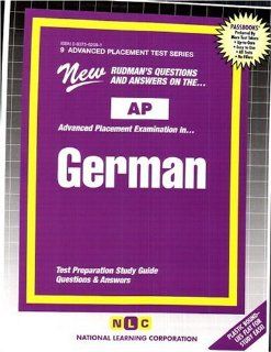 GERMAN *Includes CD (Advanced Placement Test Series) (Passbooks) (ADVANCED PLACEMENT TEST SERIES (AP)) Jack Rudman 9780837362090 Books