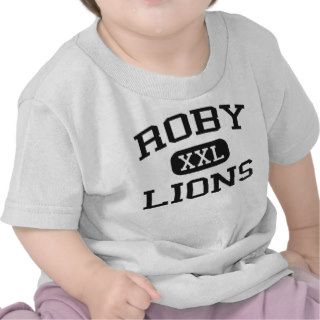 Roby   Lions   Roby High School   Roby Texas Tee Shirts