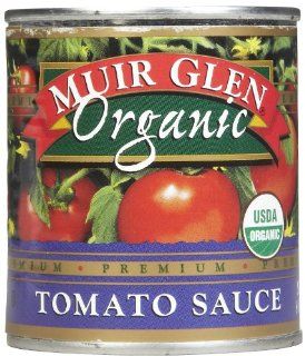 Muir Glen Organic Tomato Sauce, 8 oz Cans, 24 pk  Gourmet Food  Grocery & Gourmet Food