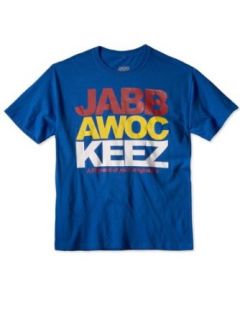 Jabbawockeez Stack Logo T shirt in Blue Medium Clothing