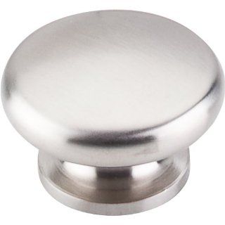 Flat Round Knob   Stainless Steel (TKSS19)   Cabinet And Furniture Knobs  