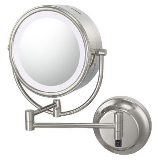 Mirror Image Neomodern Hardwired, Double sided, LED 5X/1X Lighted Mirror  
