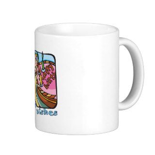 Cute "Best Wishes" design Coffee Mugs