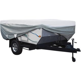 Classic Accessories PolyPro III Folding Camper Cover   Fits 12Ft. 14Ft. Campers,