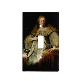 Artemisia by Rembrandt van Rijn Switch Plate Cover