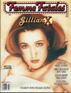 Femme Fatales Gillian Anderson X Files Volume 6 Number 12 May 1998 8.5 x 11 Magazine Back issue  Other Products  