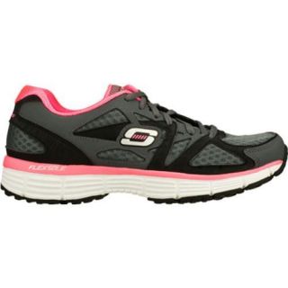 Women's Skechers Agility Free Time Gray/Pink Skechers Athletic