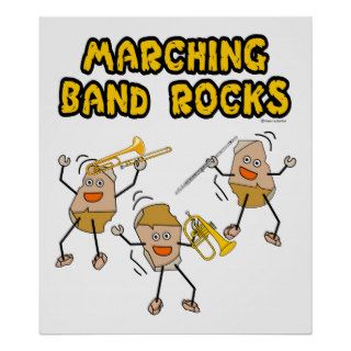Marching Band Rocks Posters