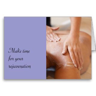 Massage & Bodywork Photos Greeting Card