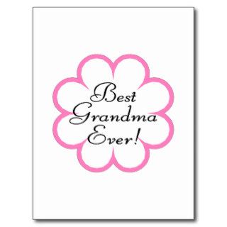 Best Grandma Ever Post Cards
