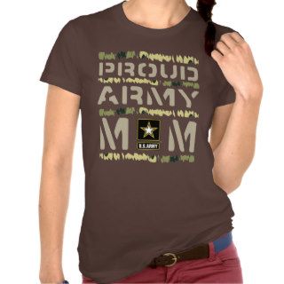 Proud Army Mom T shirt