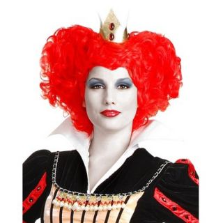Womens Red Queen of Hearts Wig