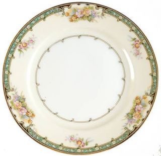 Noritake Estelle Bread & Butter Plate, Fine China Dinnerware   White Flowers On