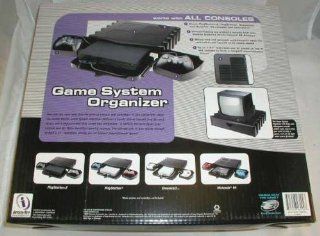 INTERACT ACCESSORIES I28002 Game System Organizer for Playstation 2 Video Games