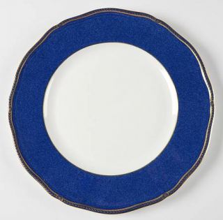Wedgwood Crown Sapphire Dinner Plate, Fine China Dinnerware   Bone, Sapphire Blu