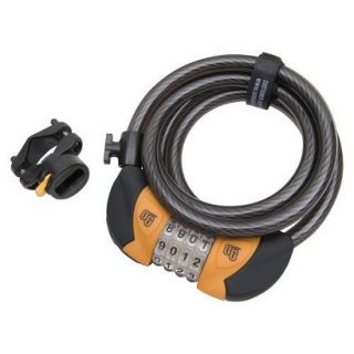 OnGuard U lock with Cable   Black (6ft)