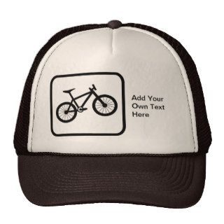 Customizable Mountain Biker Logo Mesh Hats