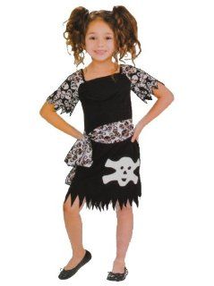 Kostüm Piratin Pirat 4 bis 6 Jahre   Gr. 110   122 Kostüm Karneval Kinder Kind Kinderkostüm Fasching Mädchen Spielzeug
