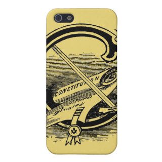 Antique Masonic Symbol Calligraphy Letter C Cover For iPhone 5