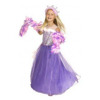Prinzessin Kostüm Prinzessinnen Kleid lila, Größe 128 Spielzeug