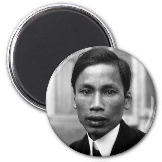 Ho Chi Minh Nguyen Ai Quoc Portrait 1921 Fridge Magnet