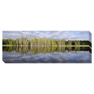 Yellowstone Panoramic Oversized Gallery Wrapped Canvas Canvas