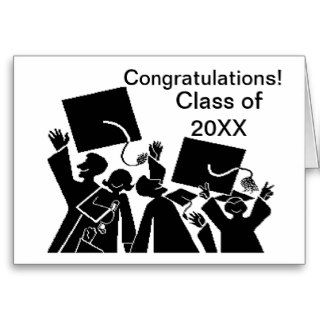 Graduation Group Class of 20XX Card