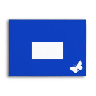 Class of 2013   Blue Butterfly Envelope