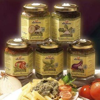 Pesto Rucola (Rauke) ohne Käse, vegan 130,00 g Lebensmittel & Getränke