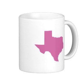 Texas State Outline Mug