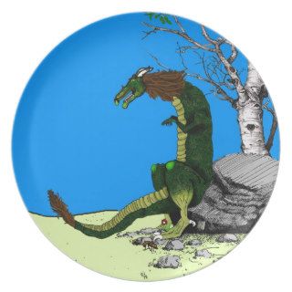 Mythical Dragon Dinner Plate