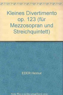 Kleines Divertimento, Opus 123 fr Mezzo Streichinstrumente Bücher