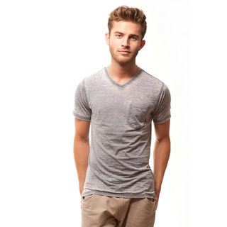 191 Unlimited Men's Slim Fit Burnout Tee 191 Unlimited Casual Shirts