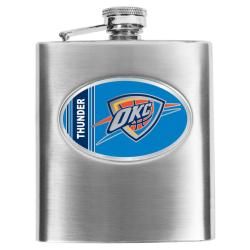 Simran Oklahoma City Thunder 8 oz Stainless Steel Hip Flask Basketball