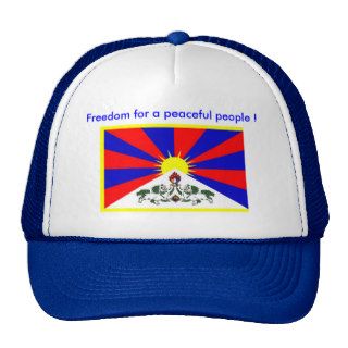 Hat   Freedom for a peaceful people 