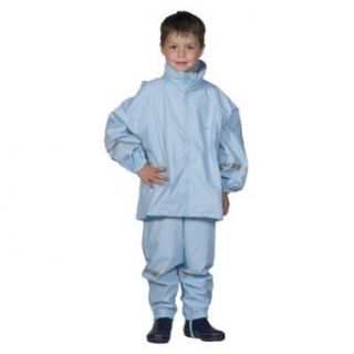 Ocean® Kids Regenanzug 20 10, wasserdicht & atmungsaktiv, Farbehellblau;Größe12 (140 150cm) Bekleidung
